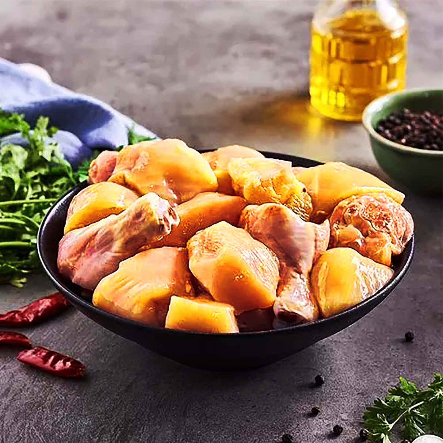 Country Chicken (Naatu Kozhi) Curry Cut Meat