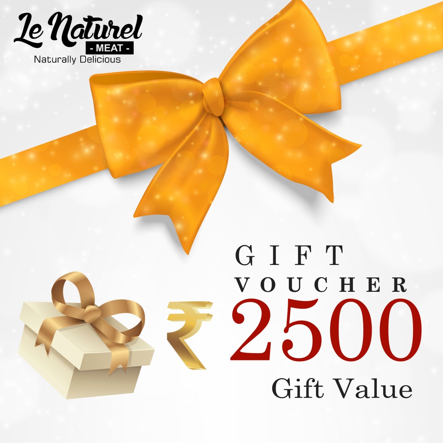 Le Naturel Gift Card Available Worth Rs. 1500 / Rs. 2500 / Rs. 5000