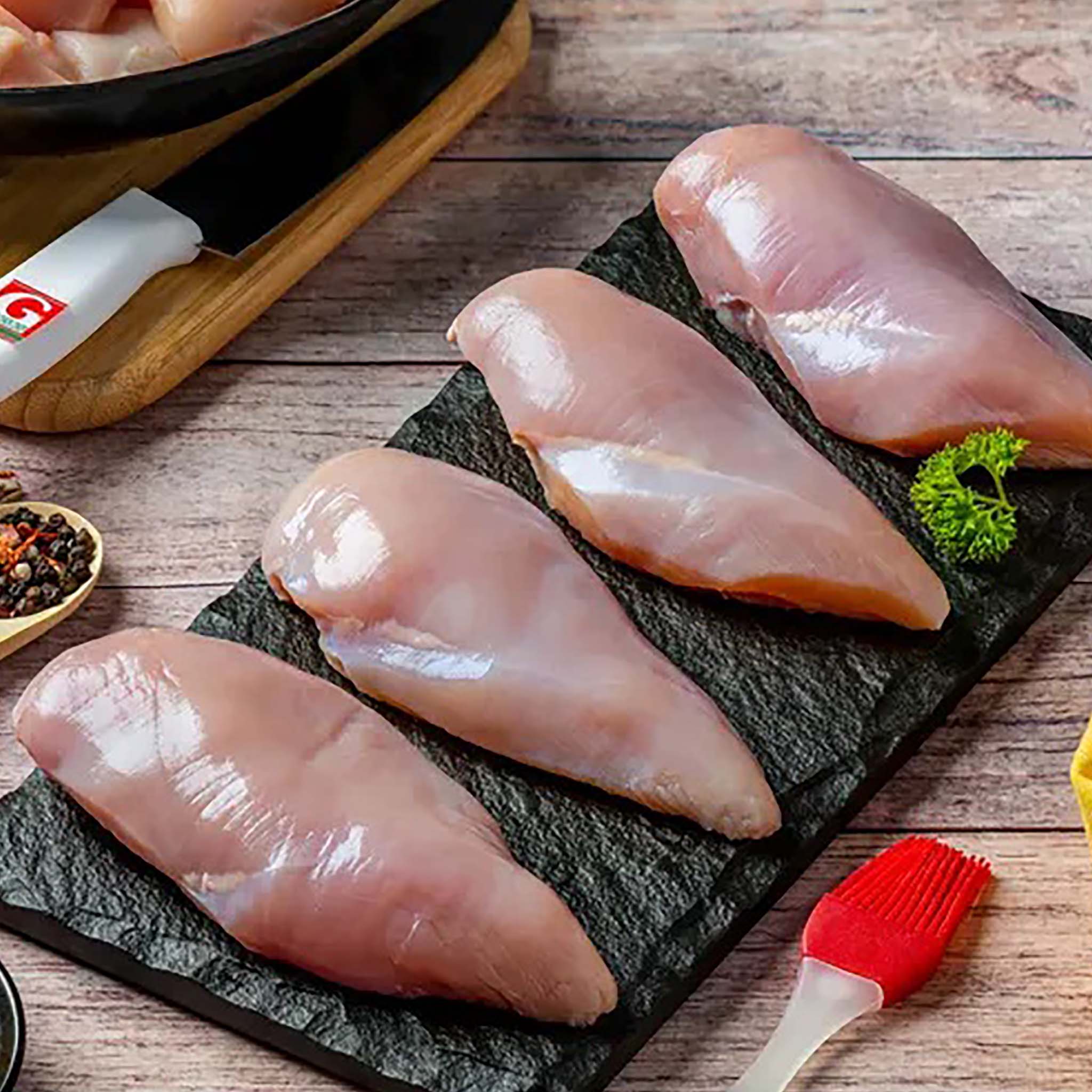 Country Chicken (Naatu Kozhi) Breast- Boneless Meat