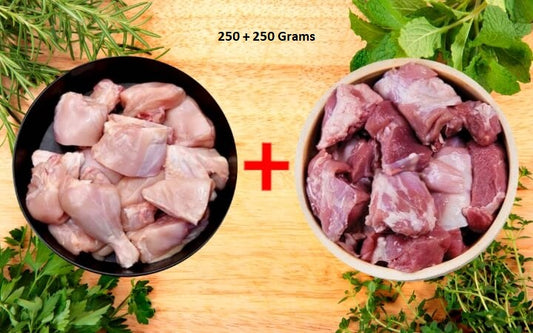 Chicken-250 Grms & Mutton-250 GRM Combo