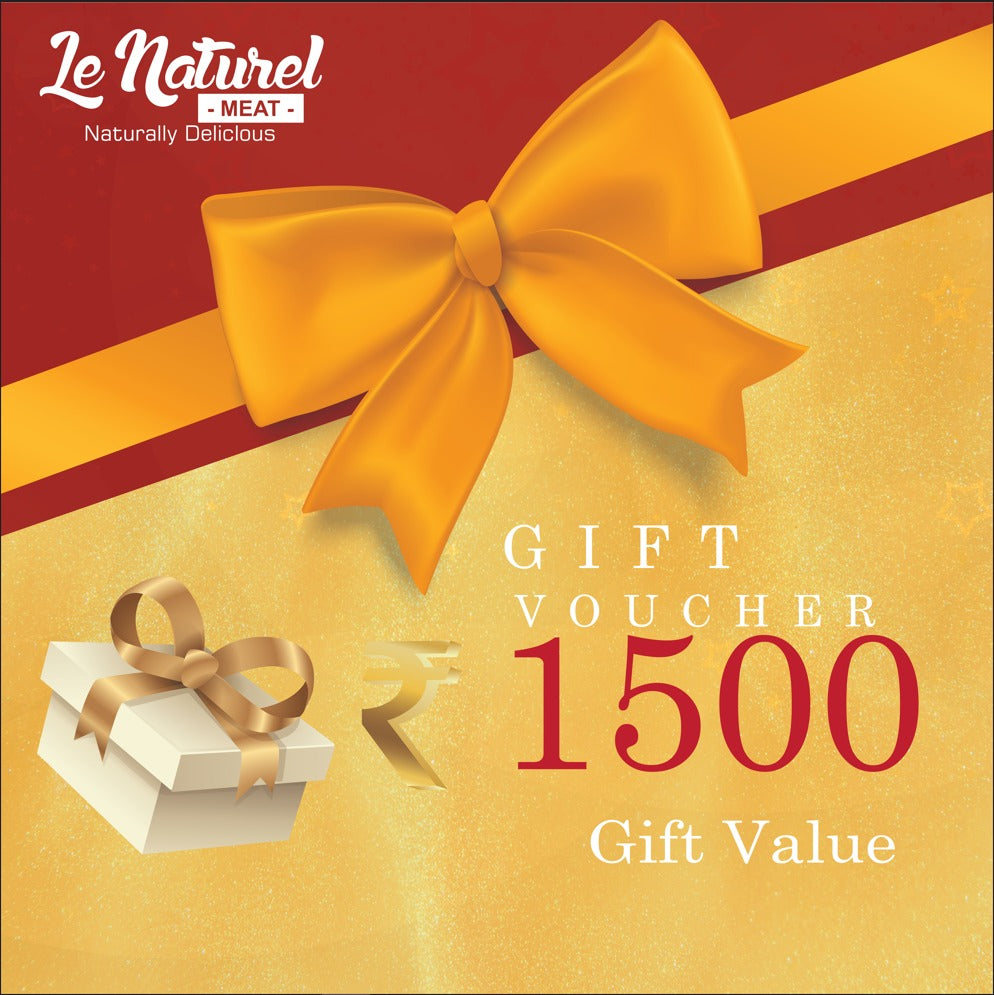 Le Naturel Gift Card Available Worth Rs. 1500 / Rs. 2500 / Rs. 5000